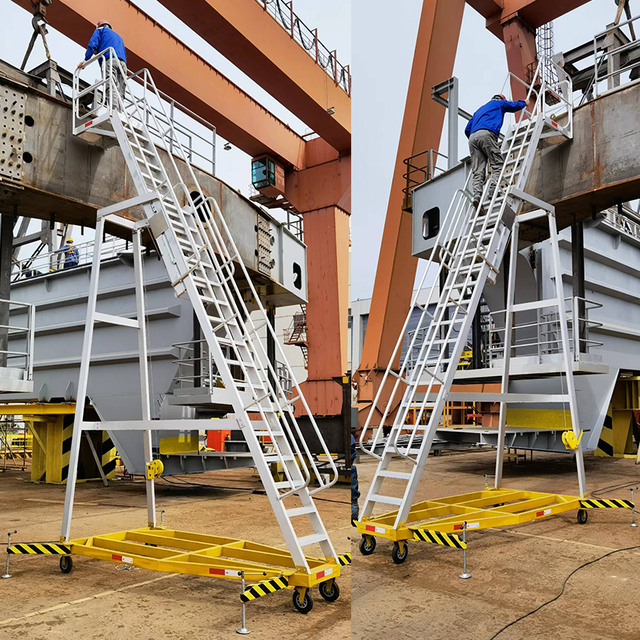 手搖升降登高梯